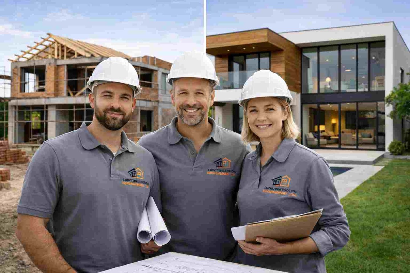 Logo da Empreiteira Bohnenberger especializada em construção e reformas