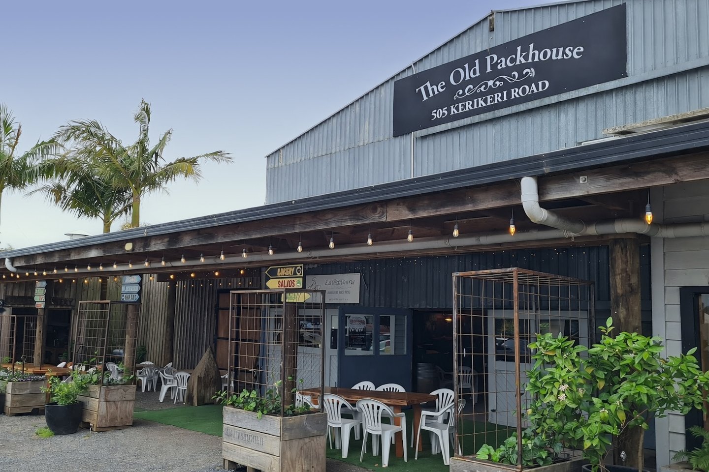 the old packhouse building in kerikeri