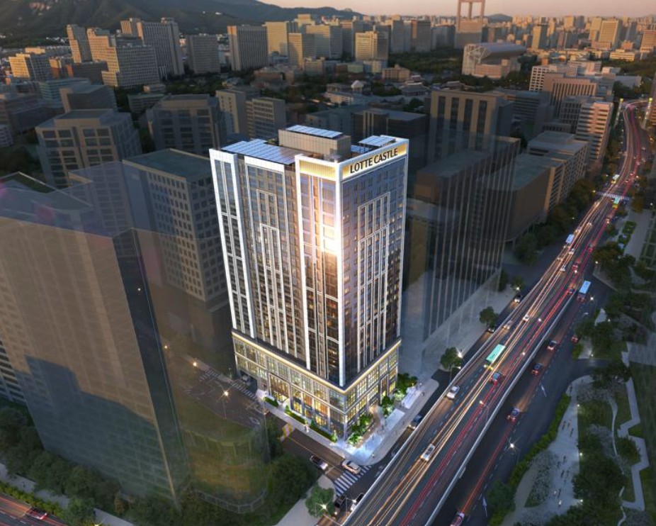 정동 롯데캐슬 136 투시도