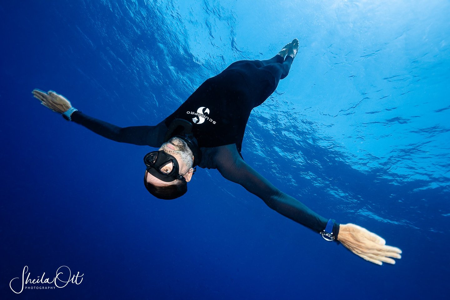 Hugo No Fins Freediving on Curacao