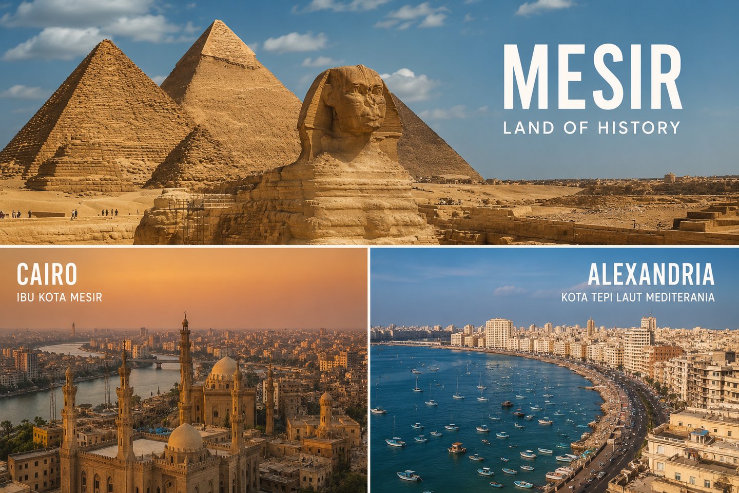 Mesir Cairo Alexandria