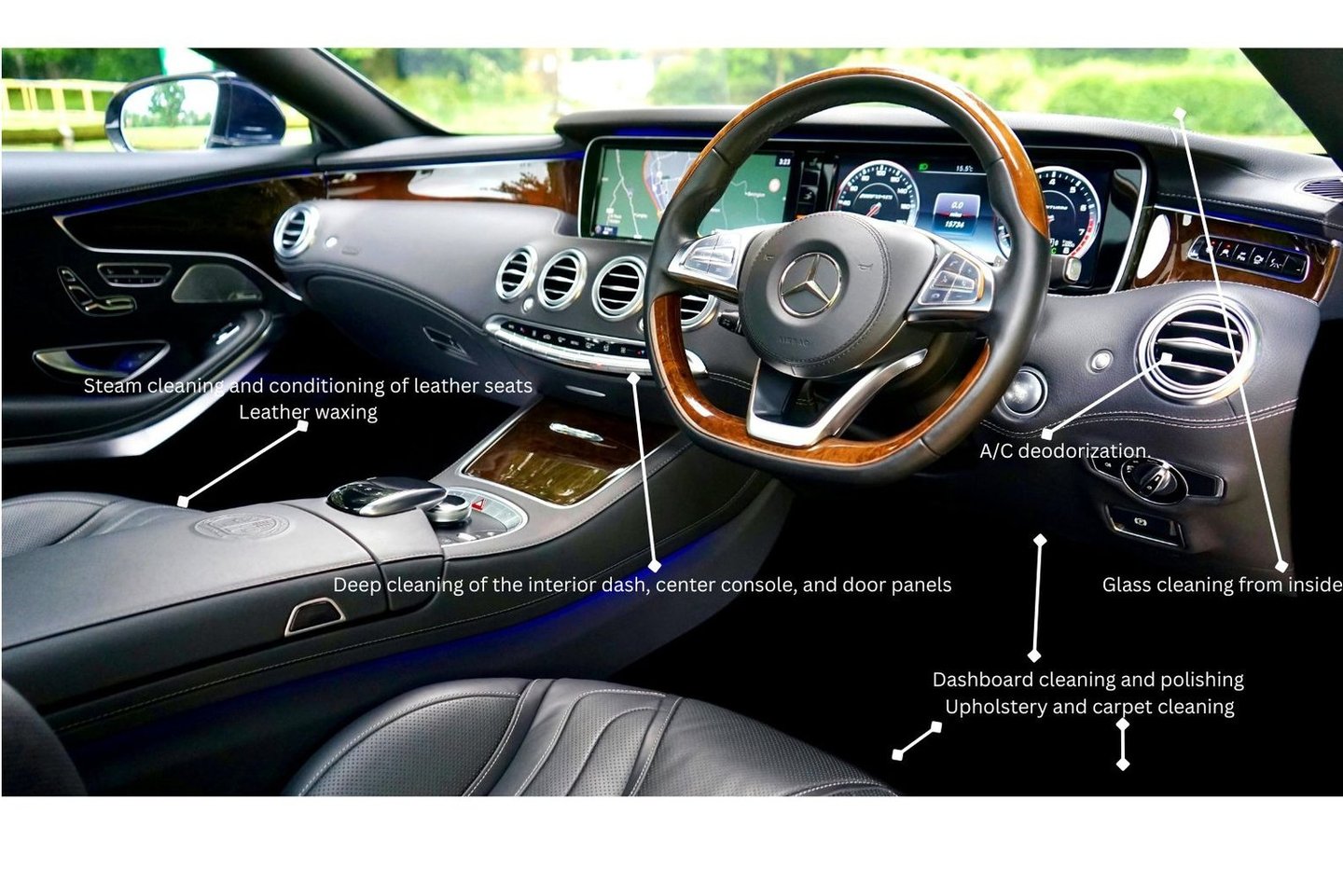 Interior services Kochi car detailing services