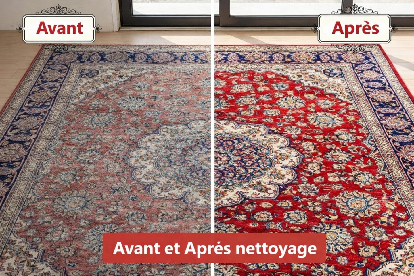 Confiez-nous vos tapis, un nettoyage impeccable