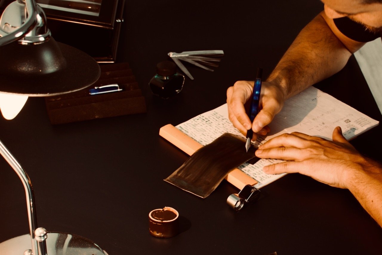 fountain pen nib tuning and grinding 