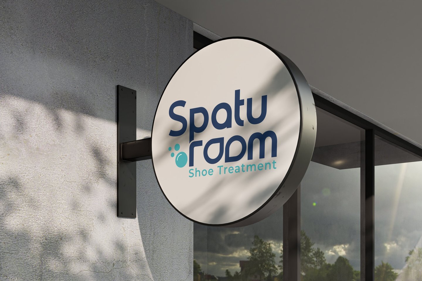 Contoh signage Spatu room