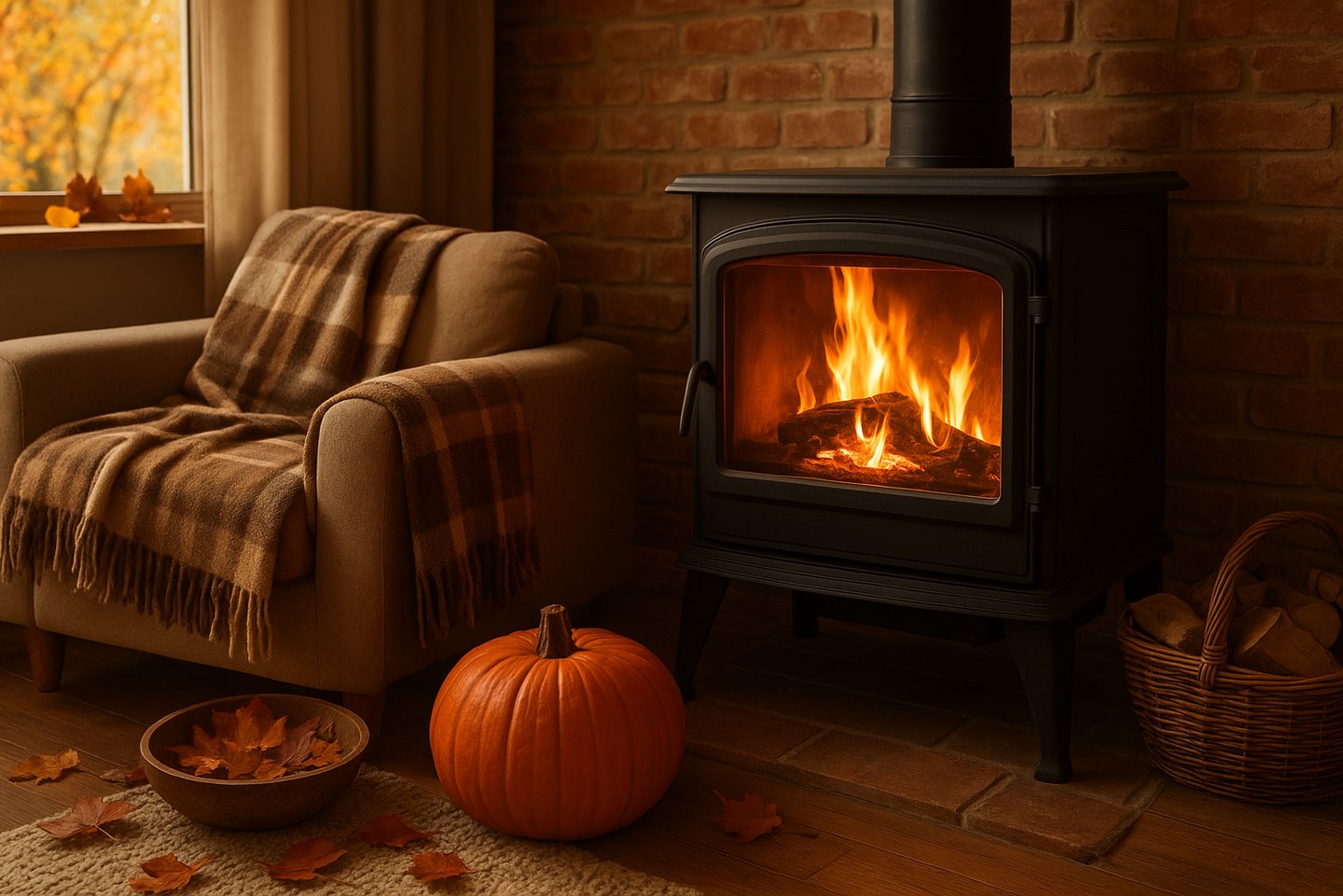 #Automne #Poêle #Chauffage #Ramonage #STËFFLAM #Confort #Sécurité #Granulés #Bois