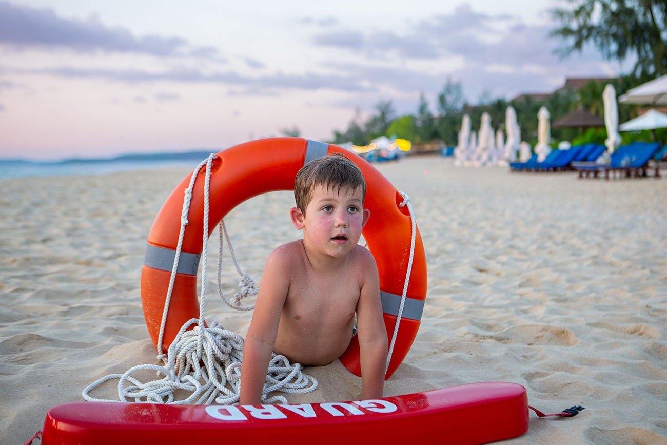 Детская фотосессия на пляже Фукуок