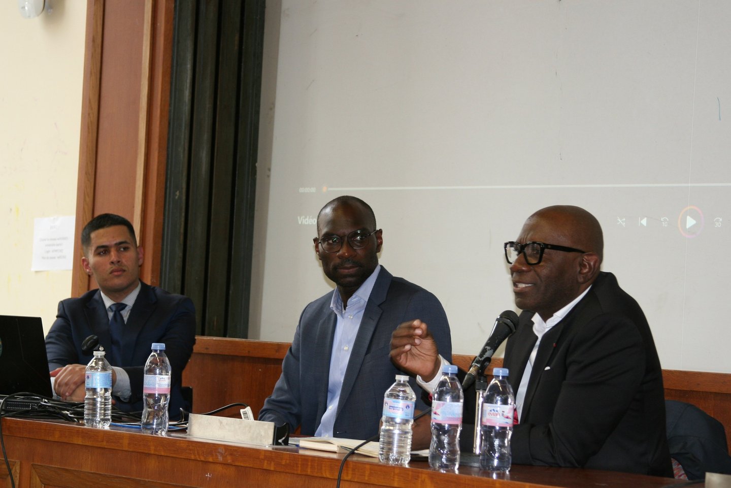Intervenants conférence AFRICANA étudiants Afrique FEAC Sorbonne