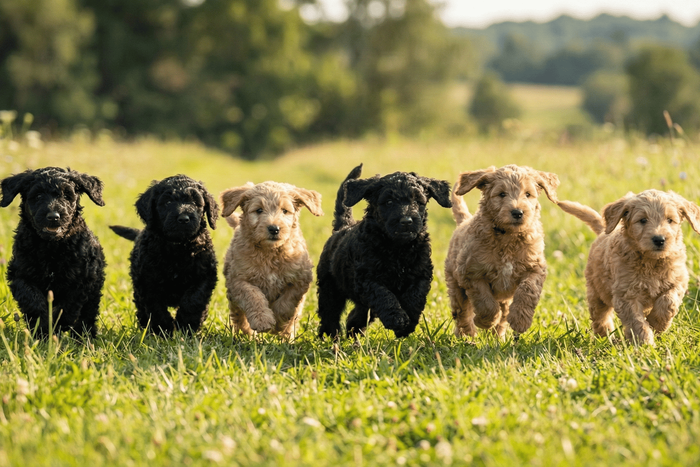 Can you include some bernedoodle puppies