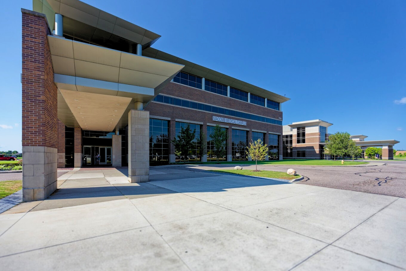 medical facility entrance