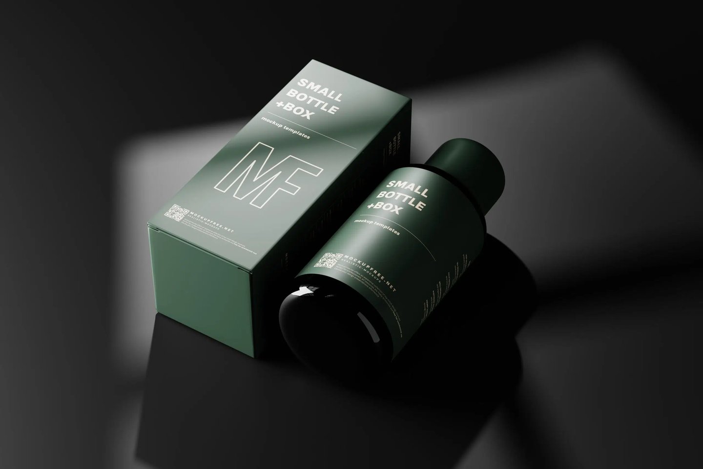 Maža dėžutė su spauda