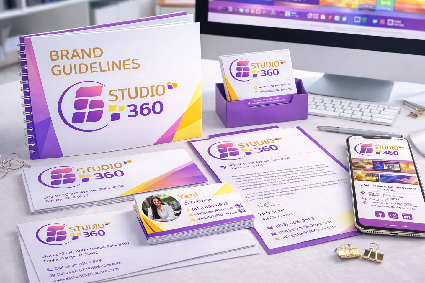 branding tampa brand identity kit