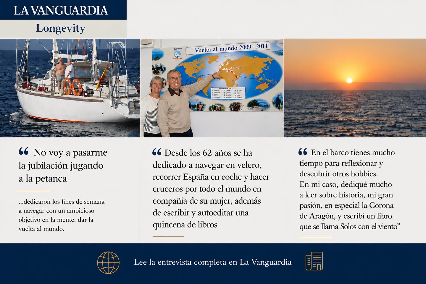 Jaume Cortés entrevista La Vanguardia