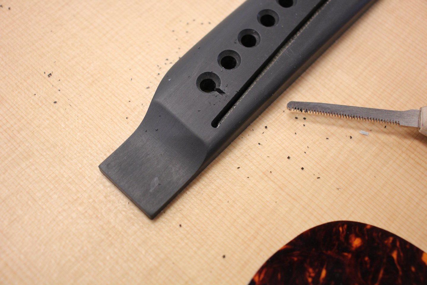 Acoustic Guitar Bridge Repair
