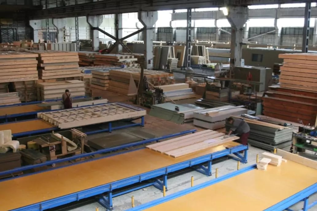 Prefabricated house factory