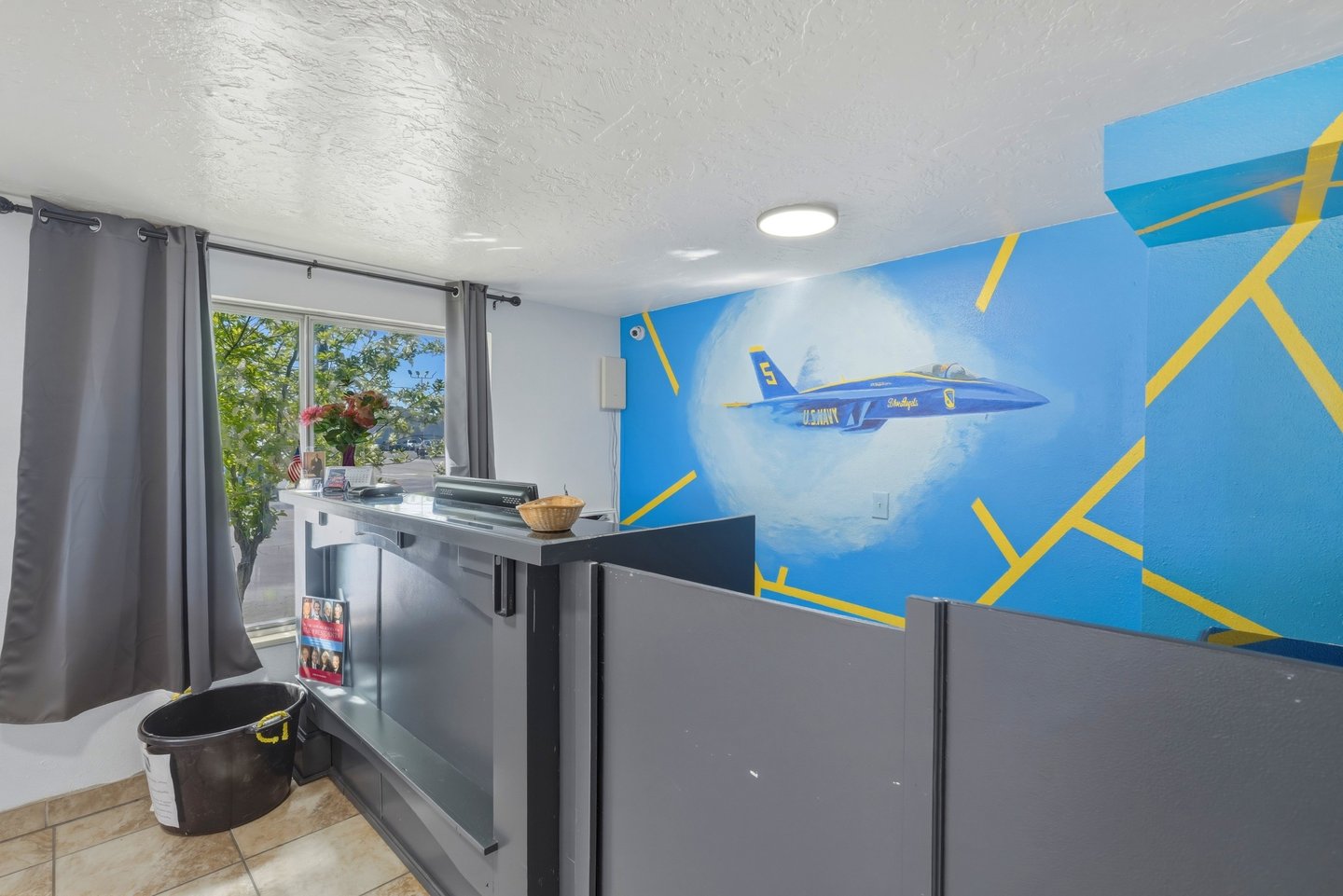 Front Office at the Renovated, Affordable Patriot Stay Motel in Vernal Utah