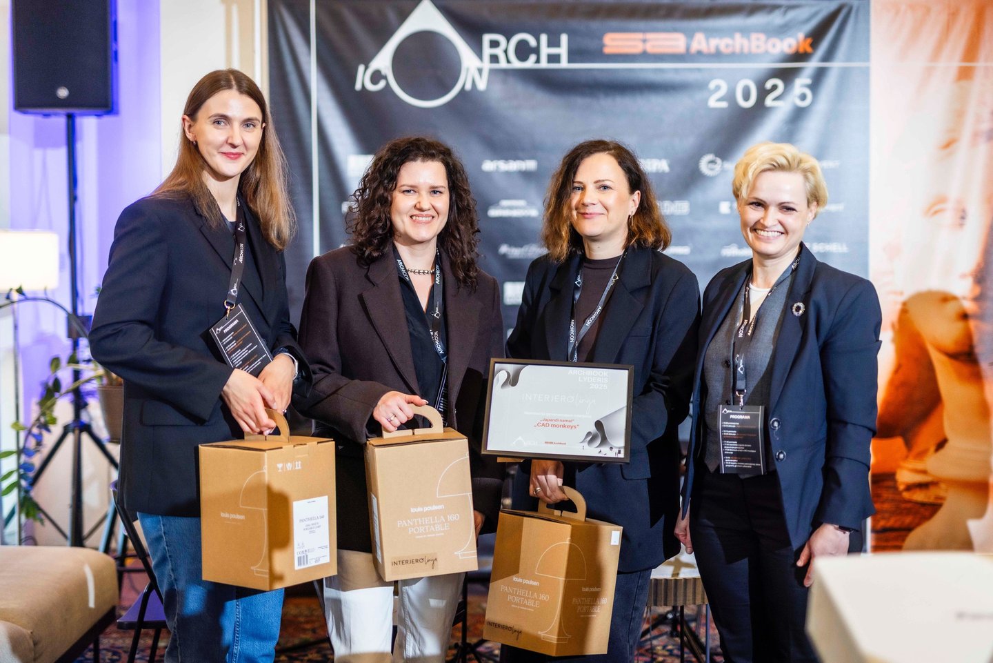 Konkurso nugalėtoja Cad Monkeys