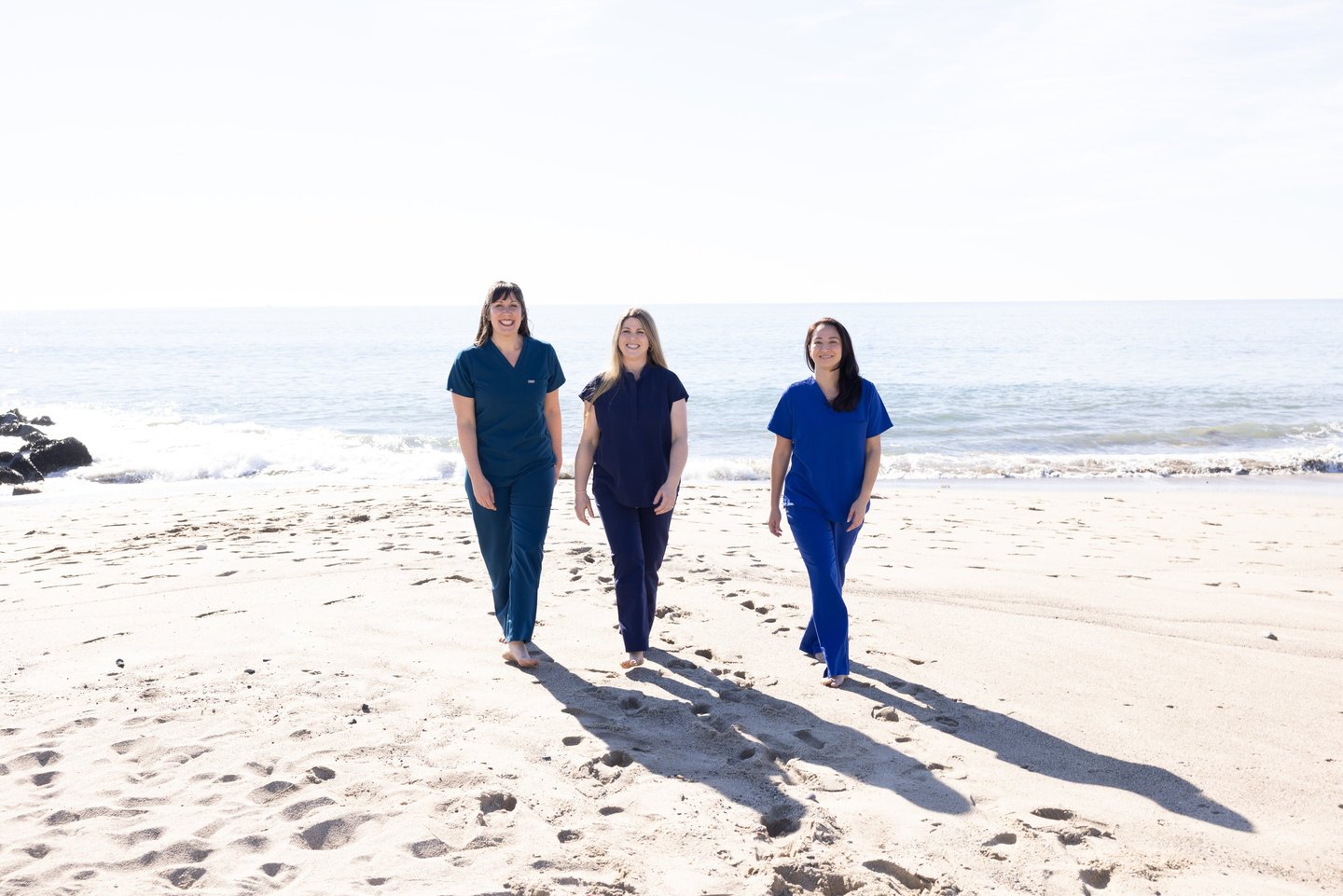Dr. Shannon Connolly, Dr. Shayne Poulin, and Dr. Amy Tressan, founders of Open Arms Primary Care in 
