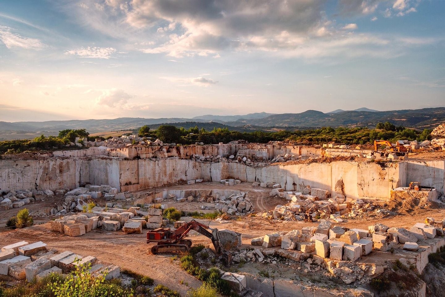 Where Travertine Occurs