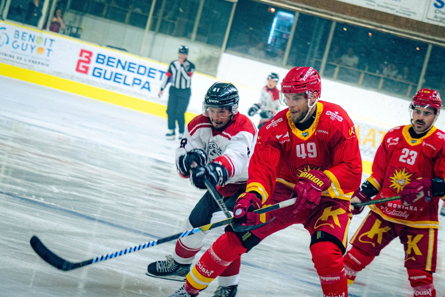 Hockey sur glace - Chamonix VS Sierre.