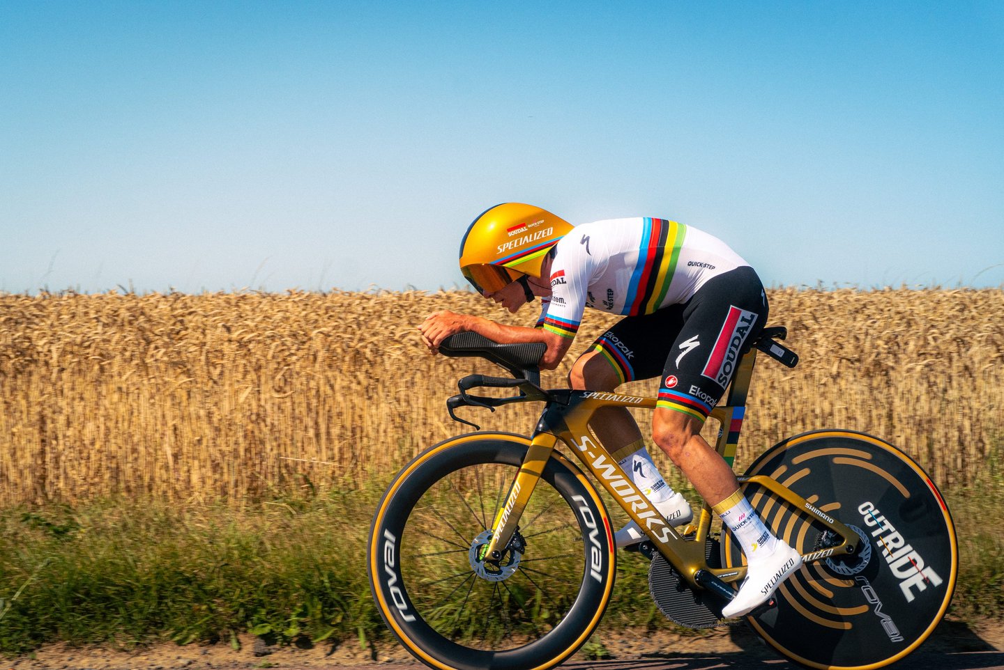 Remco Evenepoel Tour de France 2025, 6ème étape, Contre- la-montre Caen-Caen.