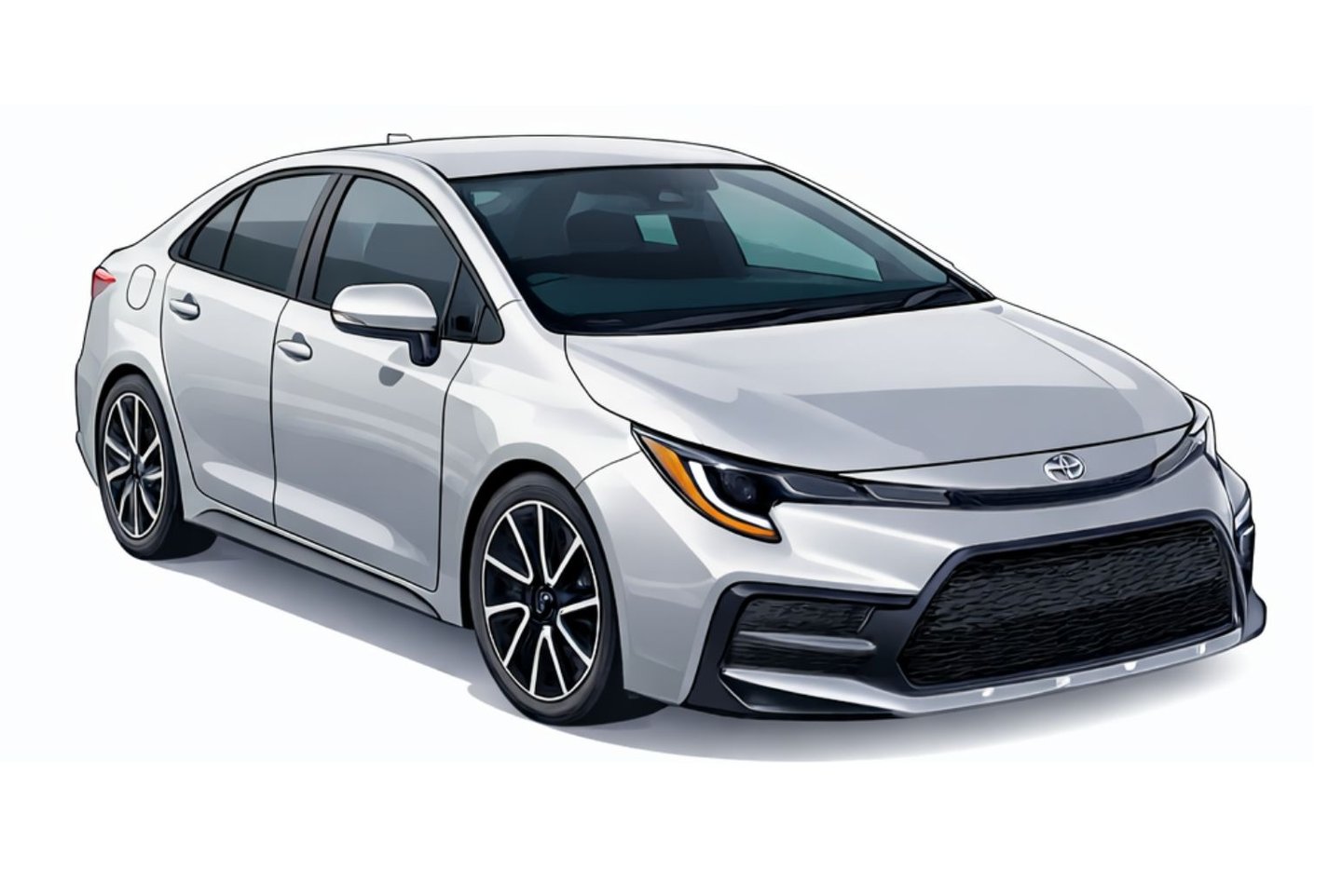 2020 Toyota Corolla reliable rental car with weekly and monthly payments for gig drivers in Tucson 