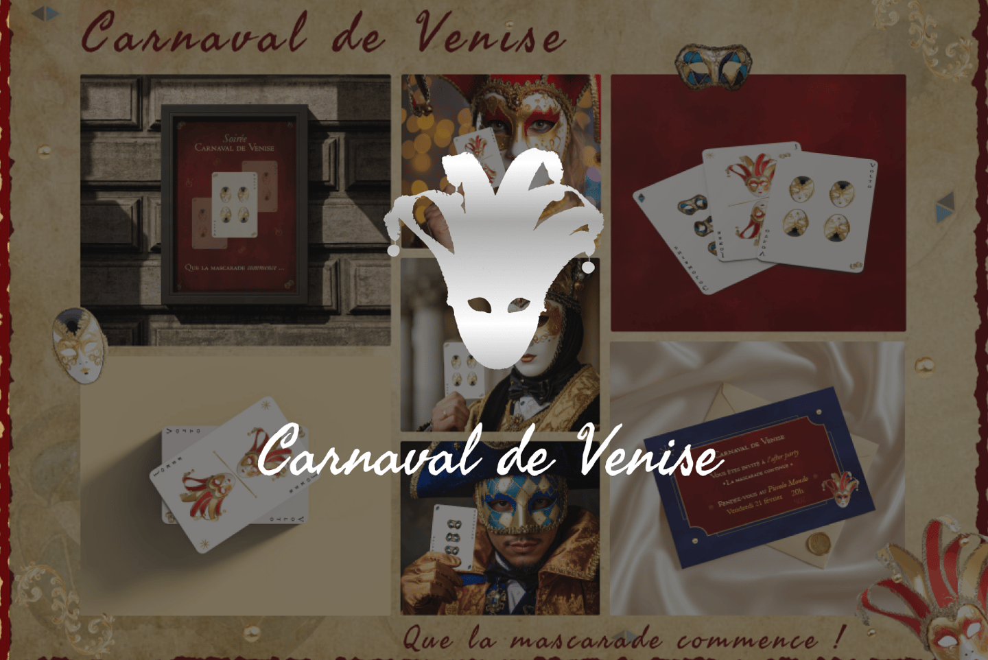 Carnaval de Venise couverture 