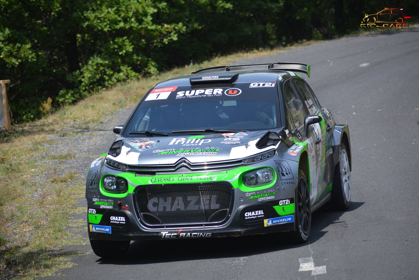 La C3 Rally2 Victorieuse du Pays Viganais 
