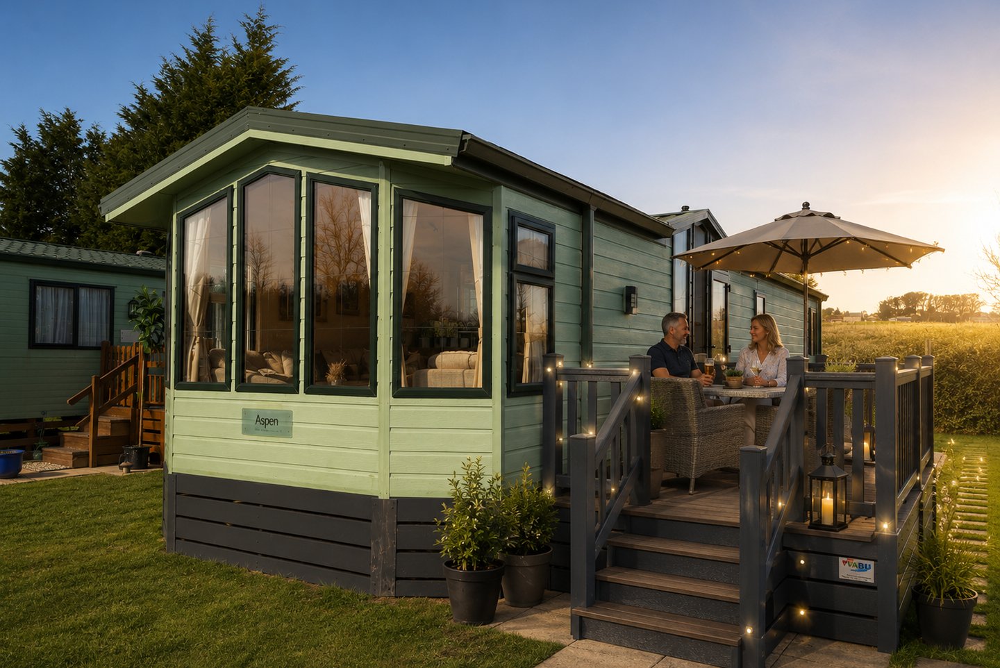 static caravan for sale weardale, hamsterley linburn beck