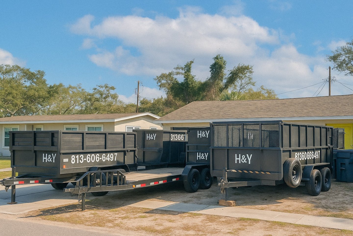 Dumpster and Flatbed Trailer Rental Tampa