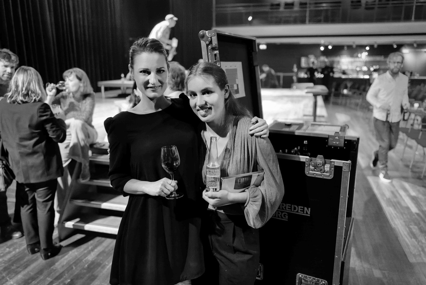 Lucie Horsch and Julia Philippens of Fuse in TivoliVredenburg Utrecht Photo by Peter Tra
