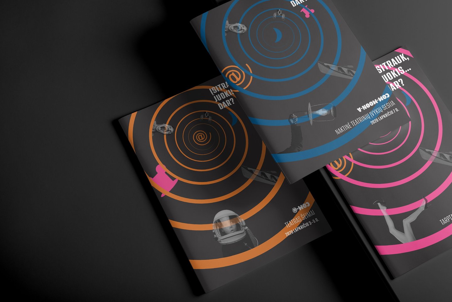 Alytaus miesto teatras. Renginio vizualinis identitetas