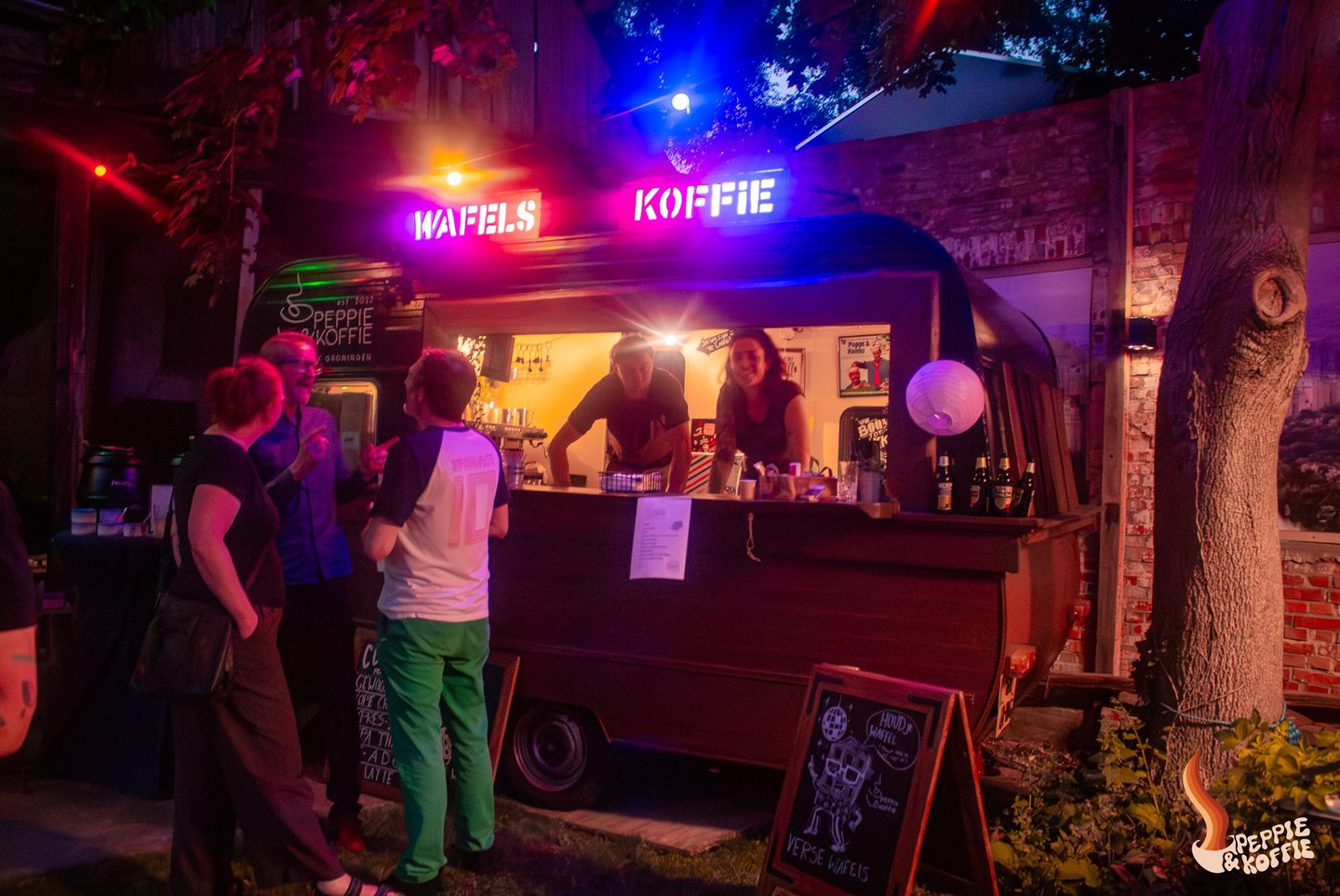 Tuinfeest Groningen Peppie & Koffie Foodtruck Catering