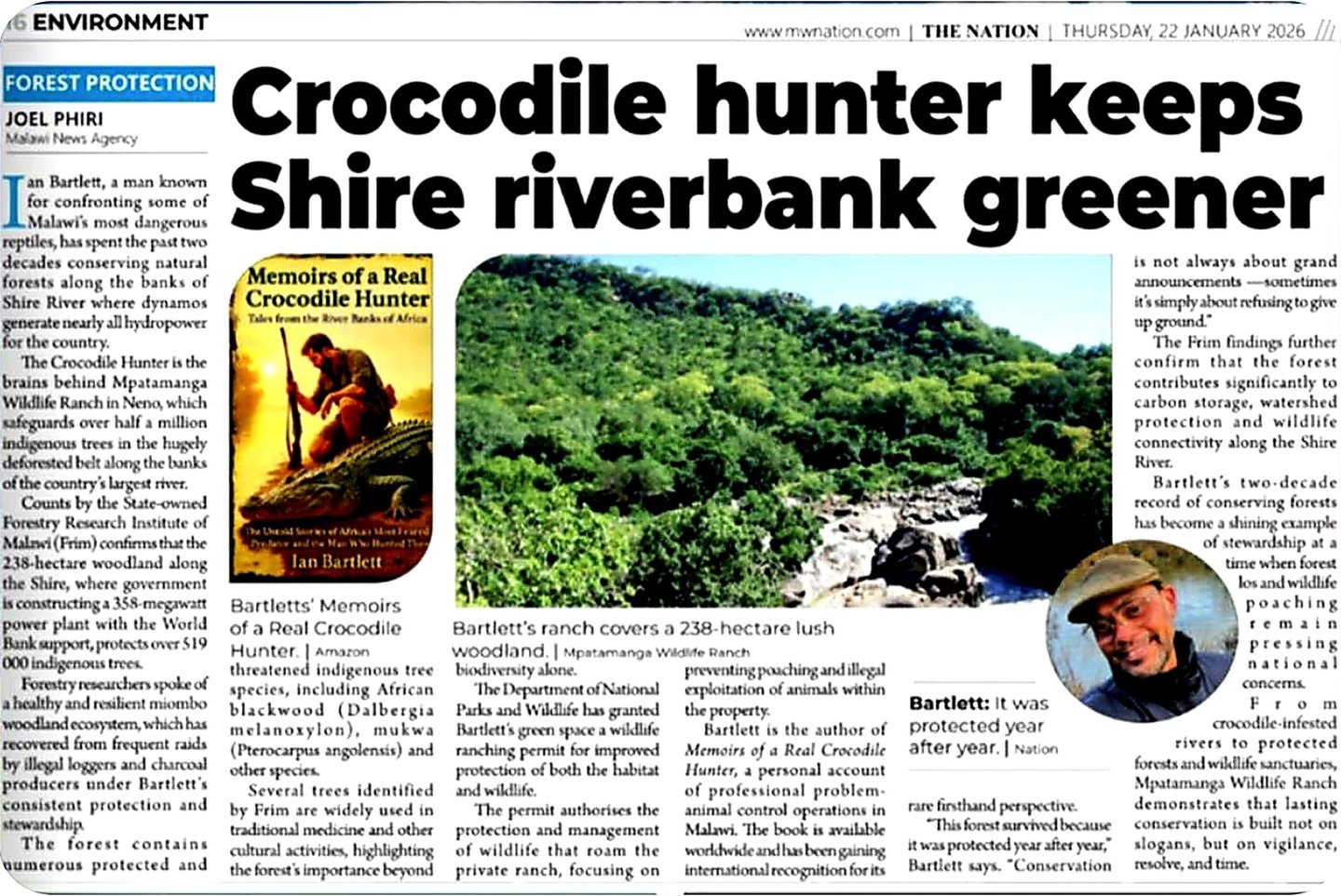 Mpatamanga Wildlife Ranch - Ian Bartlett