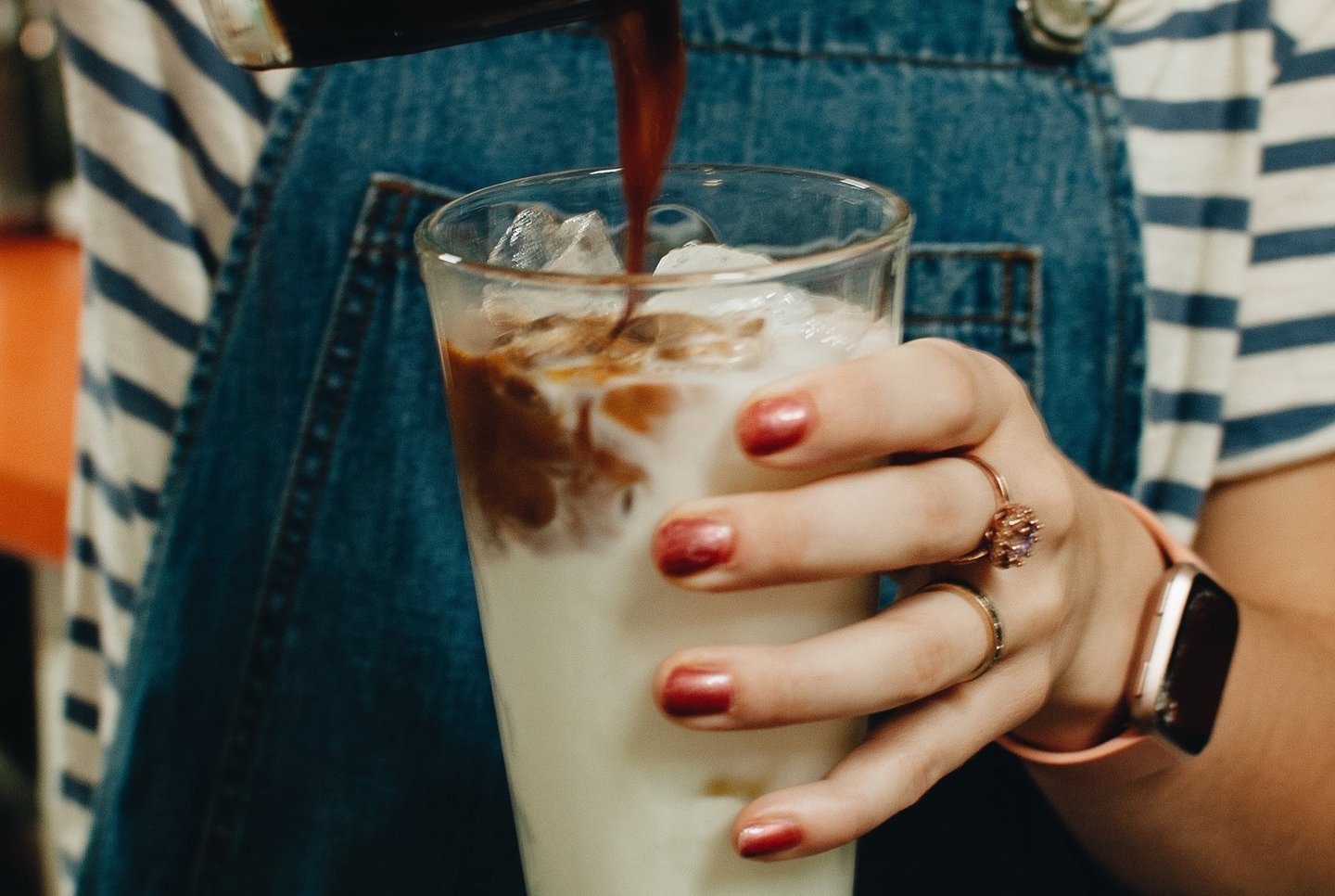 Hand crafted coffee, barista job 