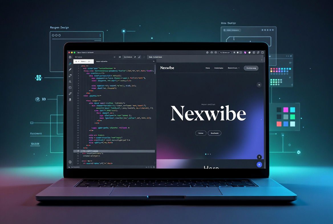Nexwibe website development process