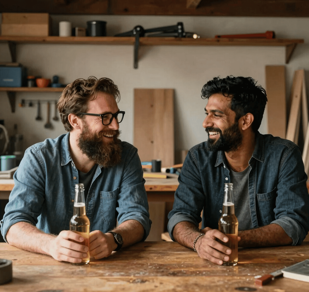Brian and Dave - Hosts of Unhinged Dads Podcast ready to hear from you