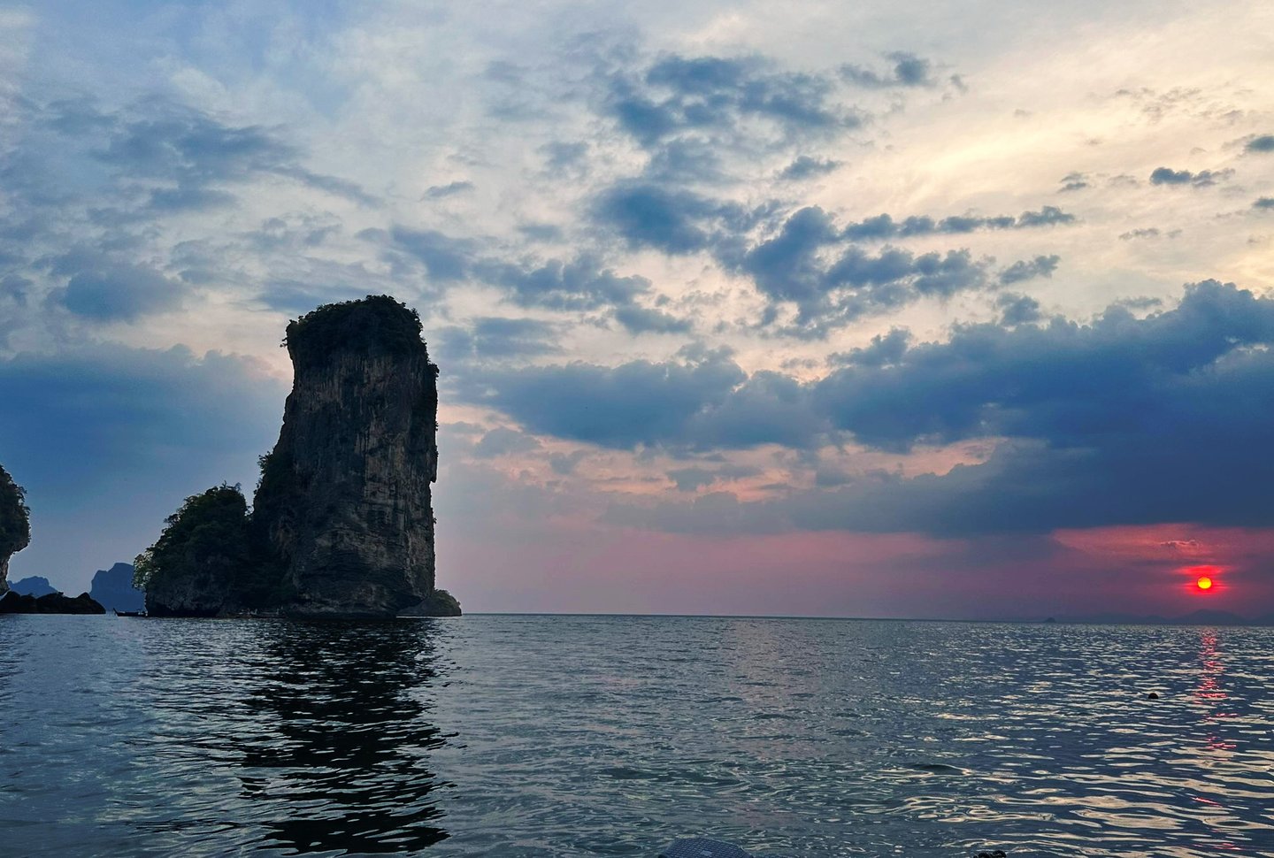 Sunset in Krabi, Thailand