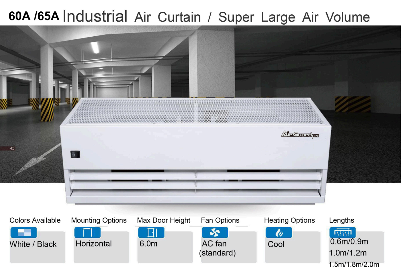 Industrial Air Curtains