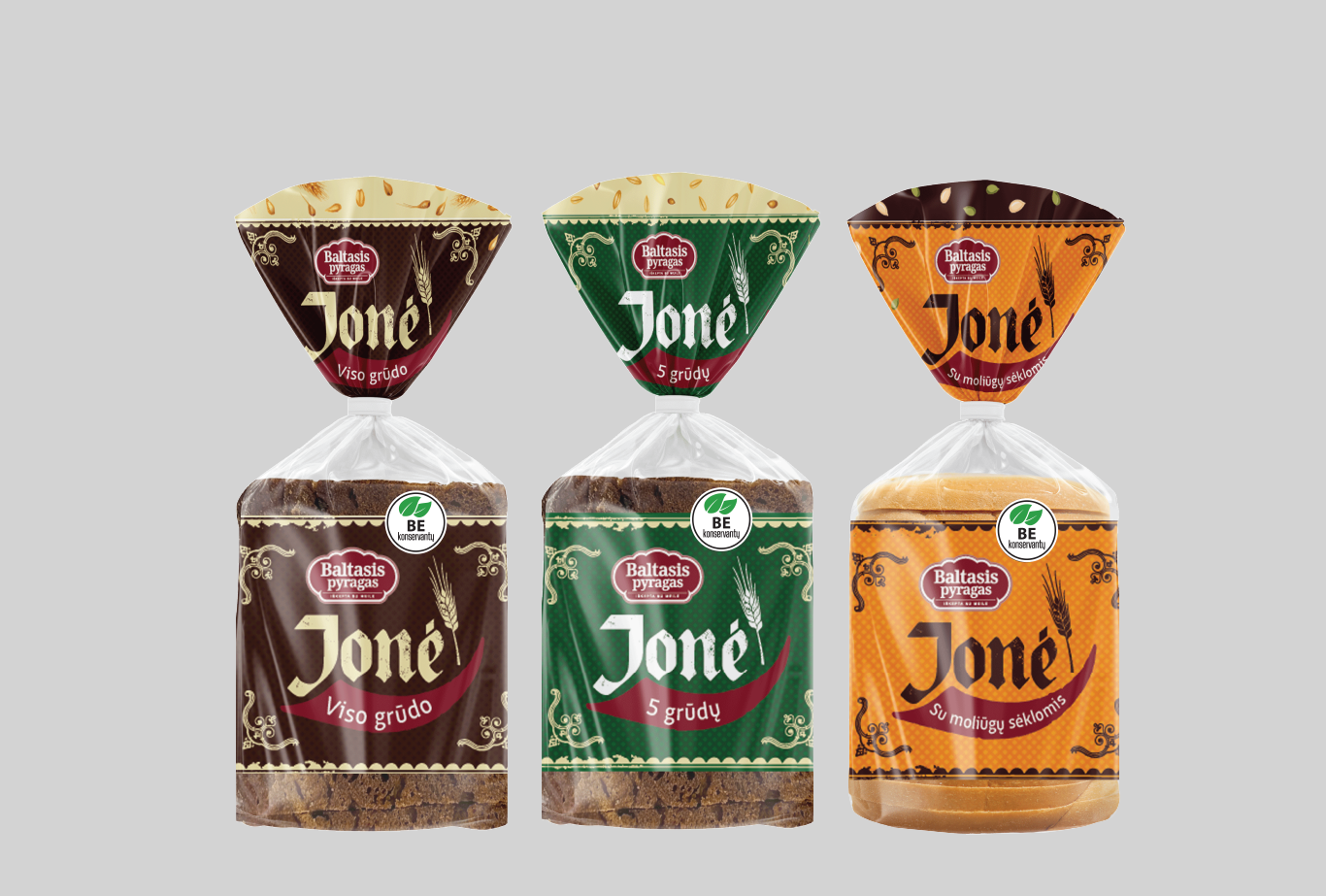 a variety of bread packaging clear bags with sliced bread