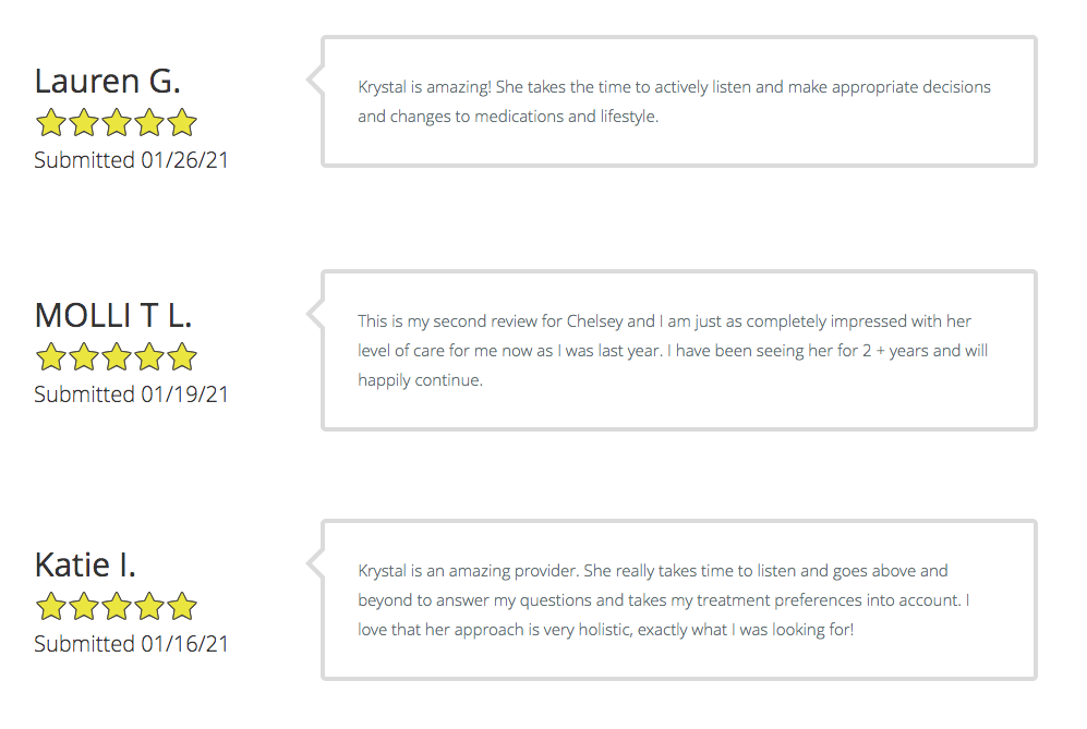 Website Reviews