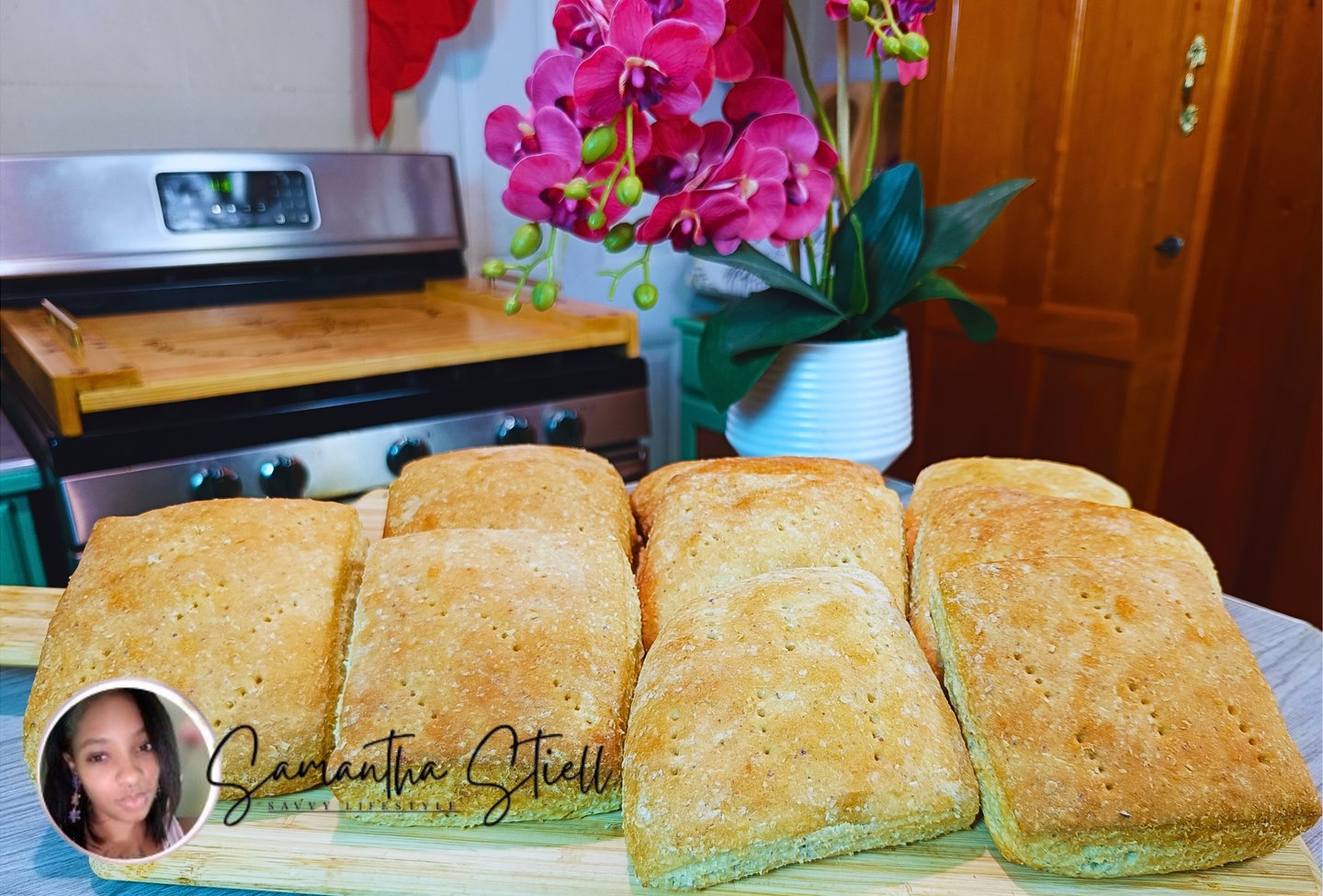 Classic Trini Coconut Bake