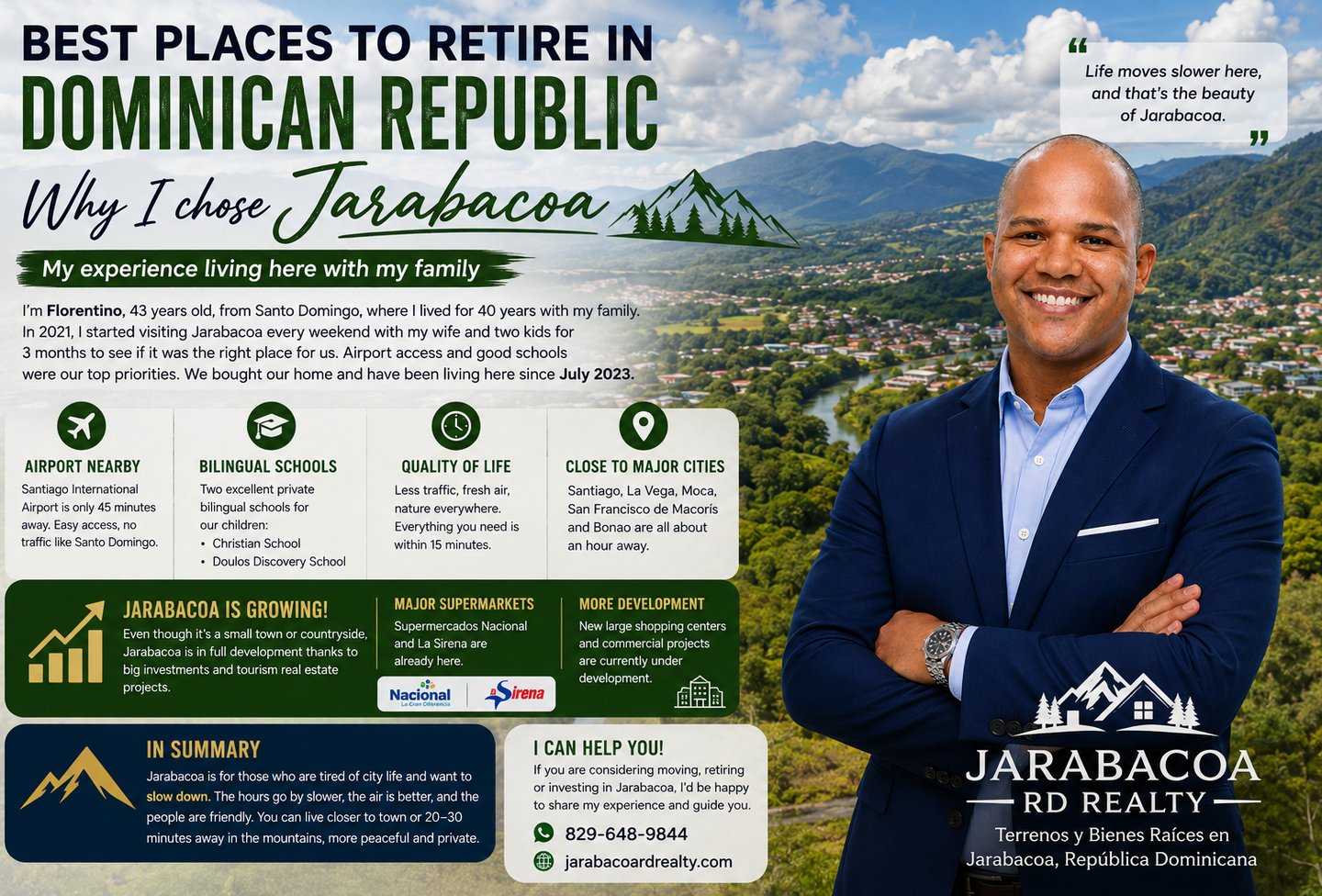 Discover why Jarabacoa is becoming one of the best places to retire in the Dominican Republic.