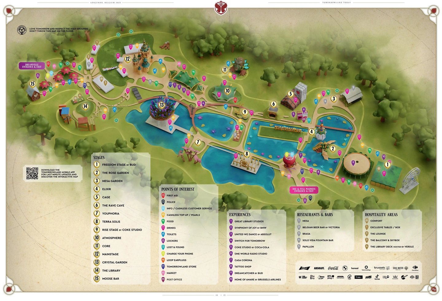 map festival tomorrowland