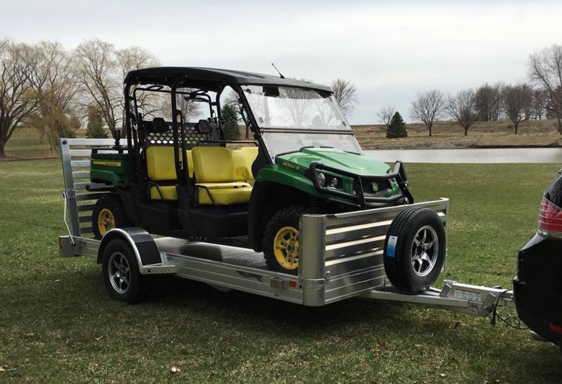 Hillsboro Industries aluminum utility trailer