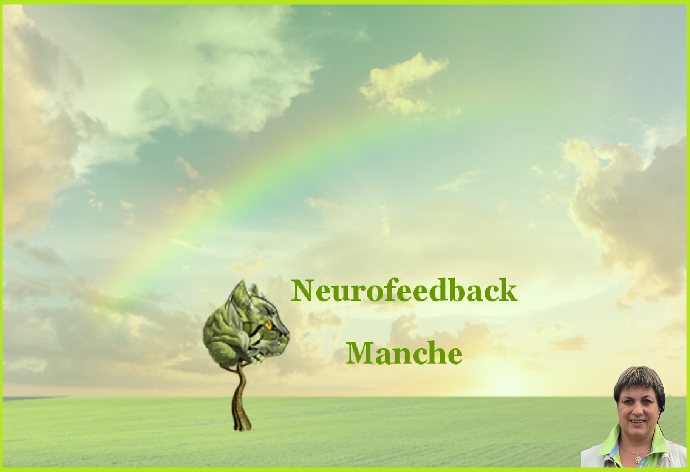 Logo nfb manche et photo therapeute