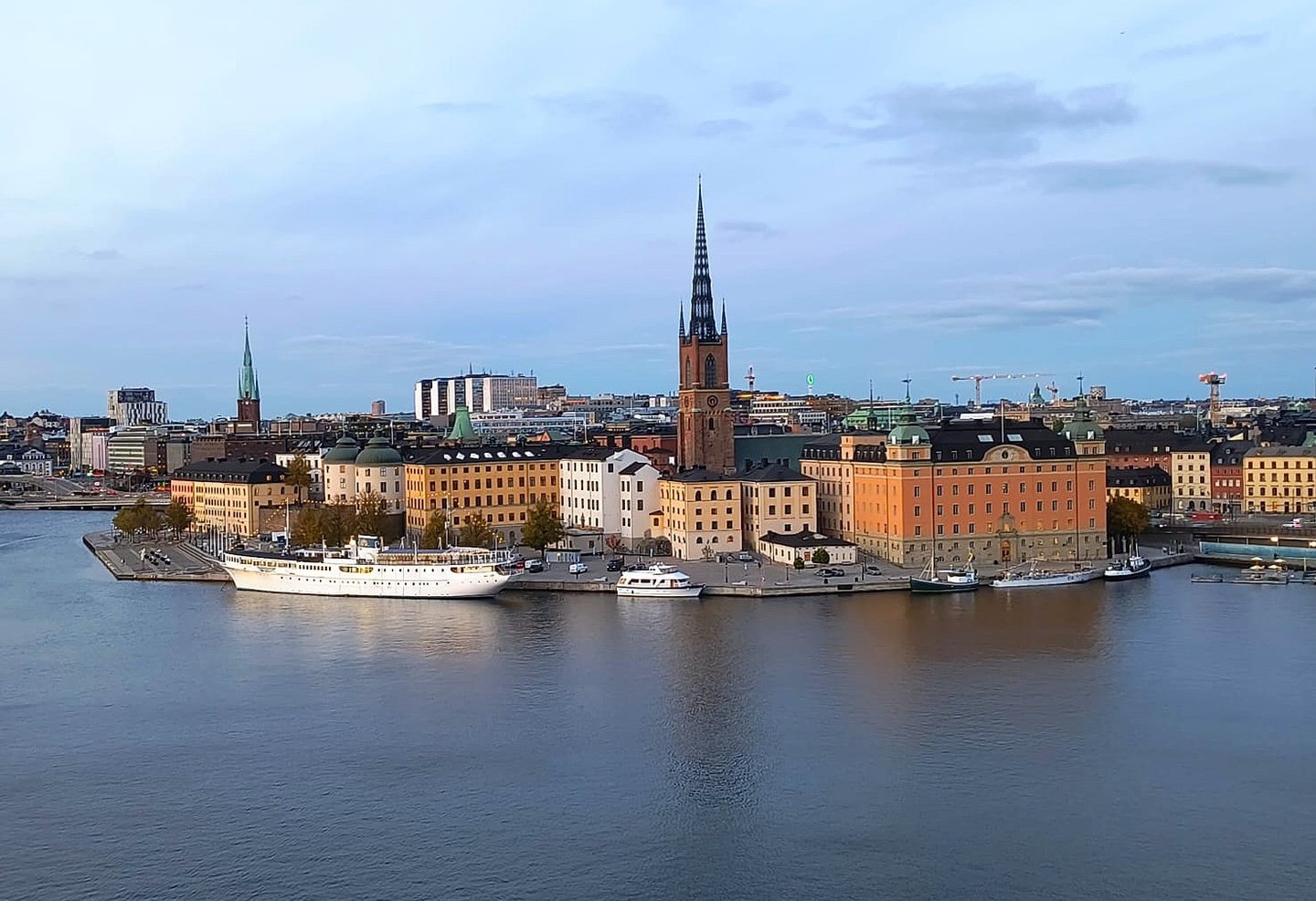 Sztokholm, Gamla Stan i Riddarholmen, widok z Sodermalm