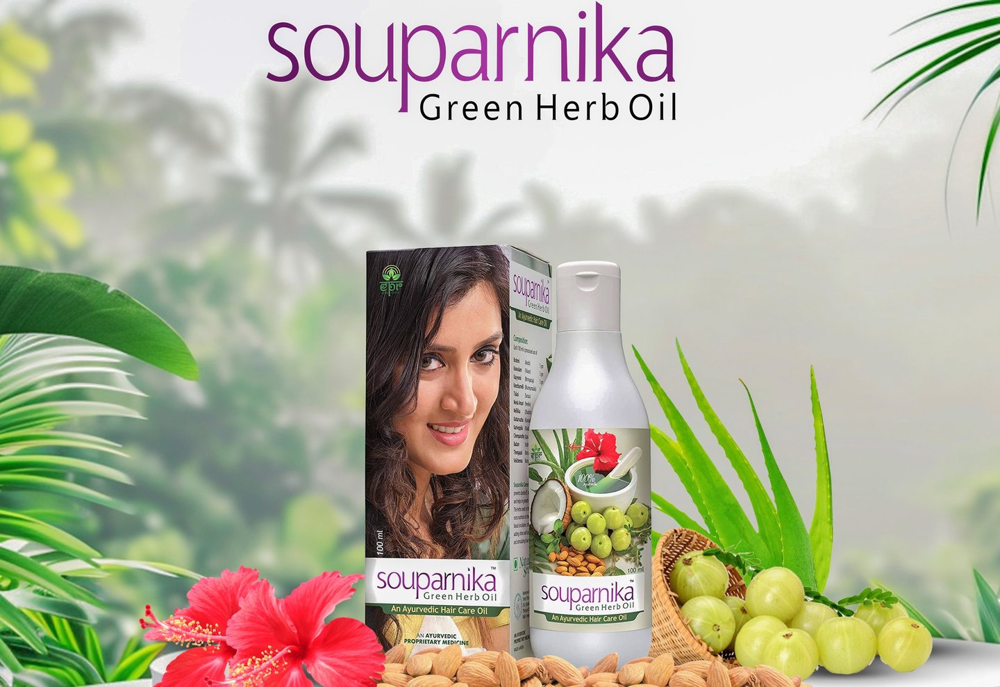 Souparnika Green Herb Oil