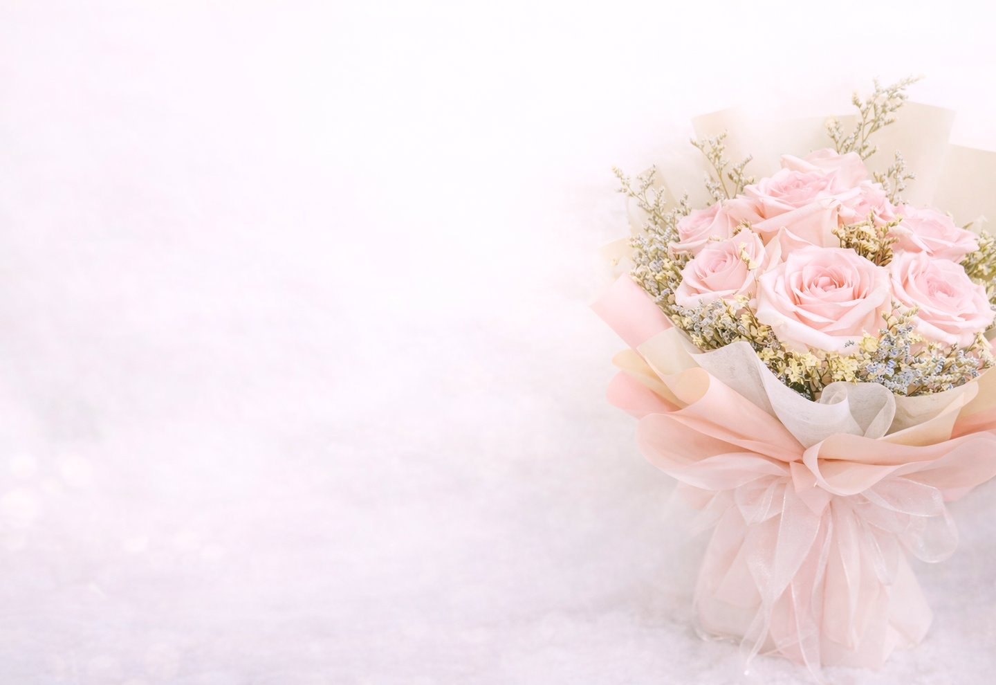 pink roses flower bouquet delivery penang butterworth minnie art florist birthday anniversary gift