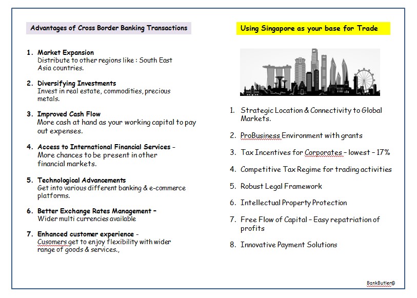 Advantages of Cross Border Transactions with focus on Singapore